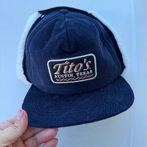 Tito's Navy Blue Corduroy Cap!